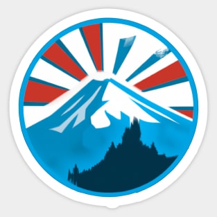 The Mountain Sticker